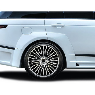 Duraflex® - Atom Sport Fiberglass Rear Fender Flares (Unpainted)
