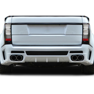 Duraflex® - Atom Sport Style Fiberglass Rear Bumper Cover (Unpainted)