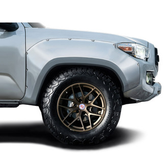 Duraflex® - Circuit Fiberglass Front Fender Flares (Unpainted)