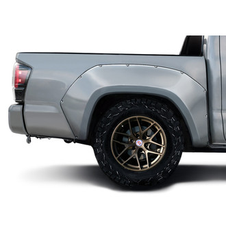 Duraflex® - Circuit Fiberglass Rear Fender Flares (Unpainted)