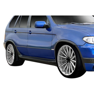 Duraflex® - 4.8is Look Style Fiberglass Front and Rear Fender Flares Kit (Unpainted)