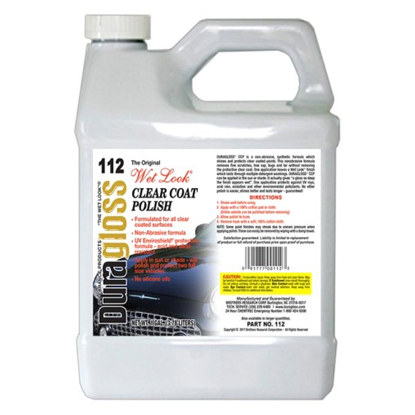 Duragloss® - 1 gal. Liquids Clear Coat Polish