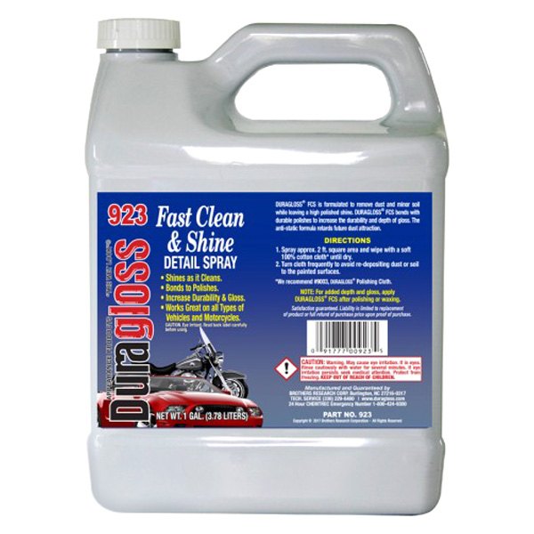 Duragloss® - 1 gal. Refill Liquids Fast Clean and Shine Detail Spray