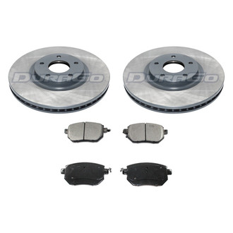 DuraGo® - Plain Front Brake Kit with Ceramic Pads