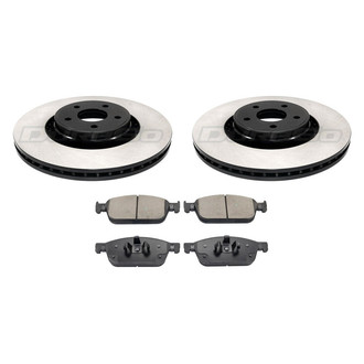 DuraGo® - Plain Front Brake Kit with Ceramic Pads