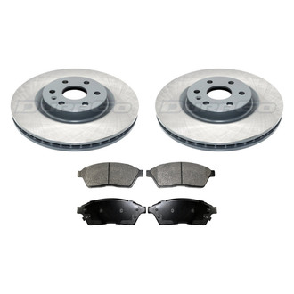 DuraGo® - Plain Front Brake Kit with Ceramic Pads