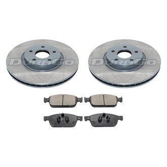 DuraGo® - Plain Front Brake Kit with Ceramic Pads