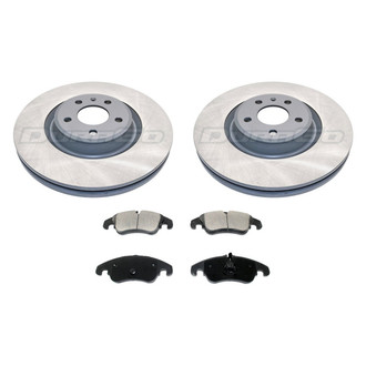 DuraGo® - Plain Front Brake Kit with Ceramic Pads