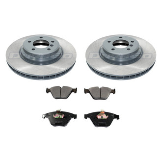 DuraGo® - Plain Front Brake Kit with Ceramic Pads