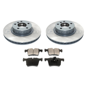 DuraGo® - Plain Front Brake Kit with Ceramic Pads