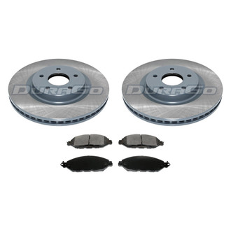 DuraGo® - Plain Front Brake Kit with Ceramic Pads