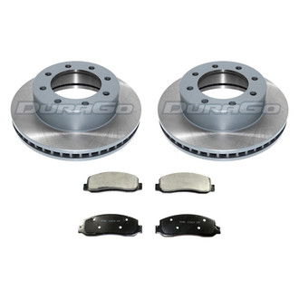DuraGo® - Plain Front Brake Kit with Ceramic Pads