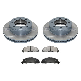 DuraGo® - Plain Front Brake Kit with Ceramic Pads