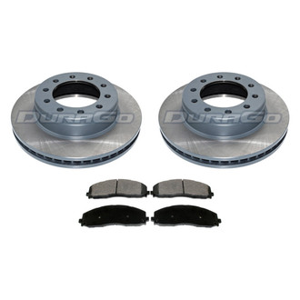 DuraGo® - Plain Front Brake Kit with Ceramic Pads