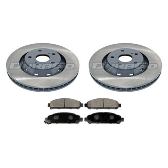 DuraGo® - Plain Front Brake Kit with Ceramic Pads