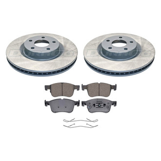DuraGo® - Plain Front Brake Kit with Ceramic Pads