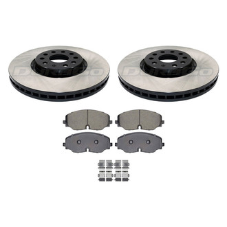 DuraGo® - Plain Front Brake Kit with Ceramic Pads