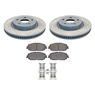 DuraGo® - Plain Front Brake Kit with Ceramic Pads