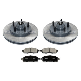 DuraGo® - Plain Front Brake Kit with Ceramic Pads