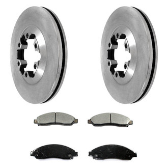 DuraGo® - Plain Front Brake Kit with Ceramic Pads