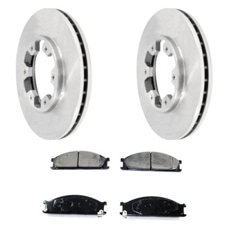 DuraGo® - Plain Front Brake Kit with Ceramic Pads