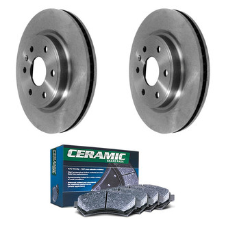 DuraGo® - Plain Brake Kit with Ceramic Pads