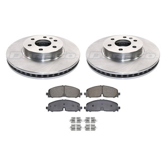 DuraGo® - Plain Front Brake Kit with Ceramic Pads