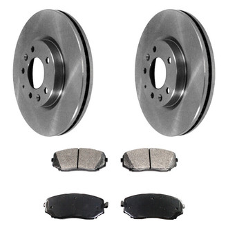 DuraGo® - Plain Brake Kit with Ceramic Pads