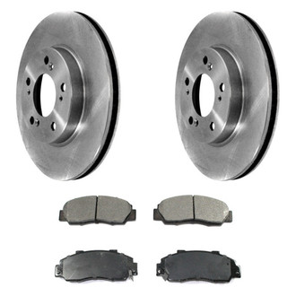 DuraGo® - Plain Front Brake Kit with Ceramic Pads