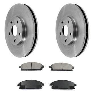 DuraGo® - Plain Front Brake Kit with Ceramic Pads