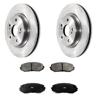 DuraGo® - Plain Front Brake Kit with Ceramic Pads