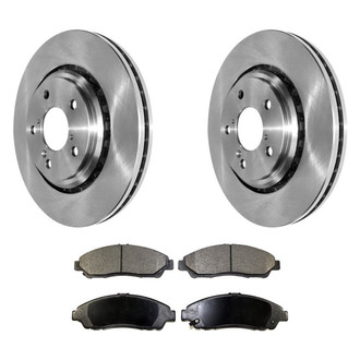 DuraGo® - Plain Front Brake Kit with Ceramic Pads