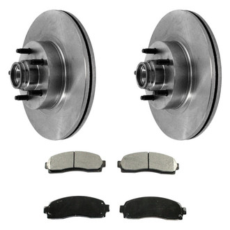 DuraGo® - Plain Brake Kit with Ceramic Pads