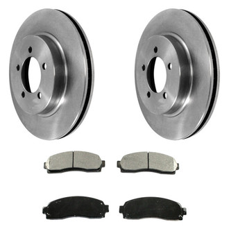 DuraGo® - Plain Brake Kit with Ceramic Pads