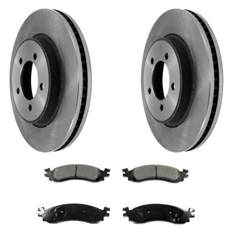 DuraGo® - Plain Brake Kit with Ceramic Pads