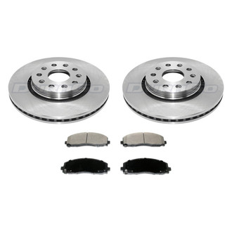 DuraGo® - Plain Front Brake Kit with Ceramic Pads