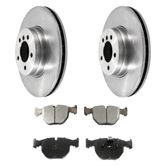 DuraGo® - Plain Front Brake Kit with Ceramic Pads