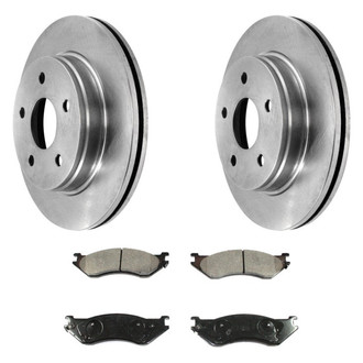 DuraGo® - Plain Brake Kit with Ceramic Pads