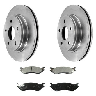 DuraGo® - Plain Brake Kit with Ceramic Pads