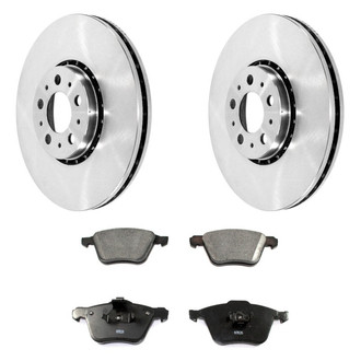 DuraGo® - Plain Front Brake Kit with Ceramic Pads
