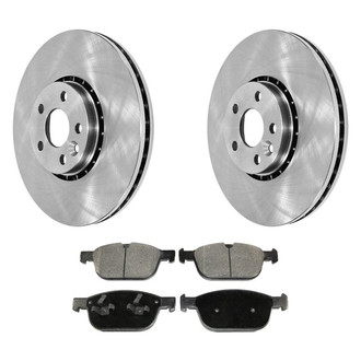 DuraGo® - Plain Front Brake Kit with Ceramic Pads