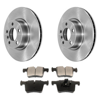 DuraGo® - Plain Front Brake Kit with Ceramic Pads