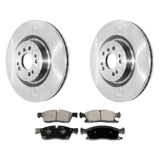 DuraGo® - Plain Front Brake Kit with Ceramic Pads