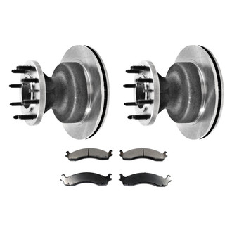 DuraGo® - Plain Front Brake Kit with Ceramic Pads