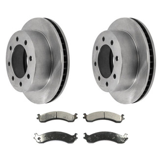 DuraGo® - Premium™ Plain Brake Kit with Semi-Metallic Pads