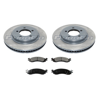DuraGo® - Titanium Series Plain Brake Kit with Ceramic Pads