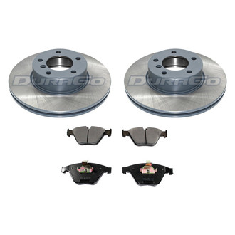 DuraGo® - Titanium Series Plain Front Brake Kit with Ceramic Pads