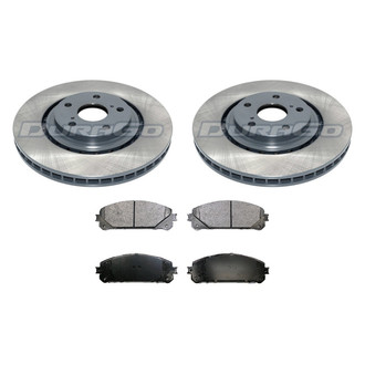 DuraGo® - Titanium Series Plain Brake Kit with Ceramic Pads