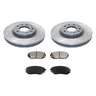 DuraGo® - Titanium Series Plain Brake Kit with Ceramic Pads