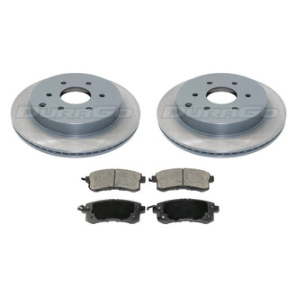 DuraGo® - Plain Rear Brake Kit with Ceramic Pads